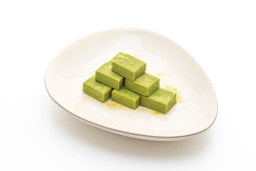 soft chocolate green tea