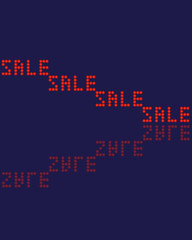 Sale vector background