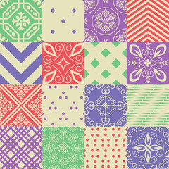 Seamless abstract patterns