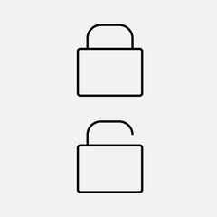 Lock and Unlock icon