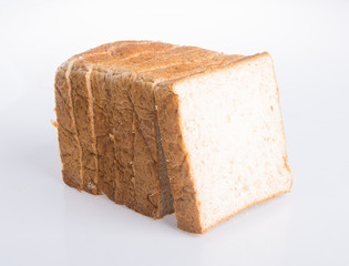 bread slice on a background