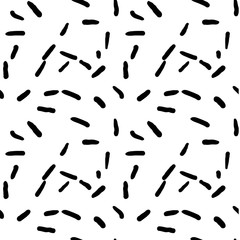 Seamless pattern. Texture of abstract sticks.