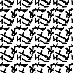 Seamless pattern. Texture of abstract sticks.