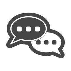 Naklejka premium Comments icon
