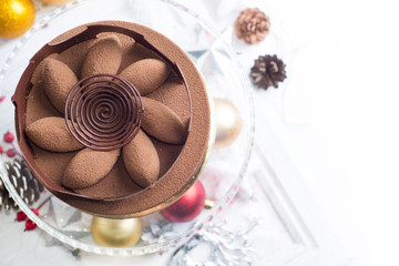 Fresh mousse cake