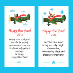Fototapeta premium Happy new year! Vector illustration.