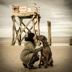Das Mädchen mit der Dogge © Ben.Photoholic
