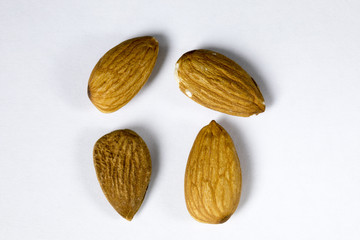 Almond Nuts Isolated