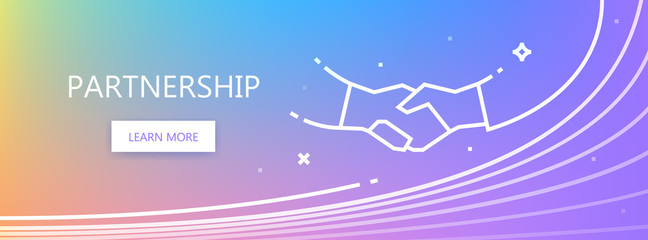 Partnership web banner