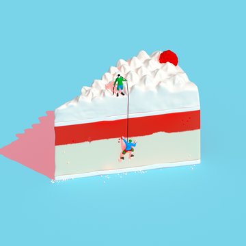 cake climbing
