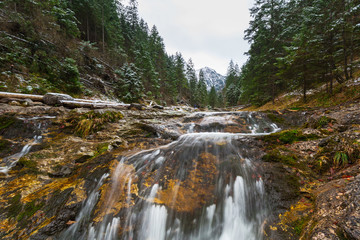 Mountain creek in Tatra mountains, Poland