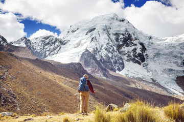Obraz premium Hike in Peru