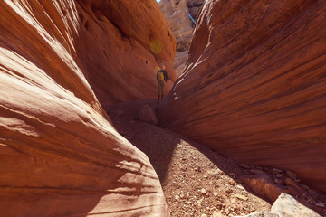Slot canyon