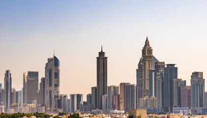 Fototapeta na wymiar skyline di Dubai