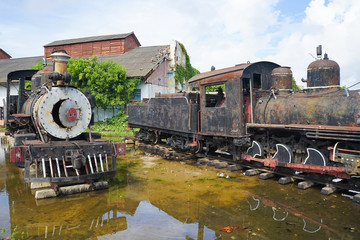 Derelict Trains in Camagüey, Cuba