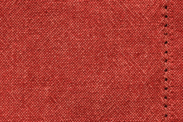 Red Textile Background 