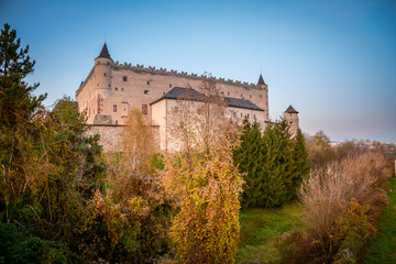 Fototapeta na wymiar Castle in slovakian city Zvolen