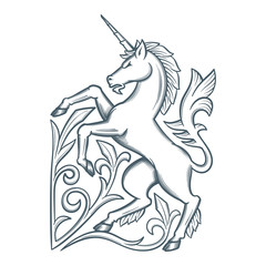 Image of the heraldic unicorn © Genestro