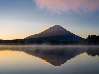 Sunrise at mt. Fuji, Japan
