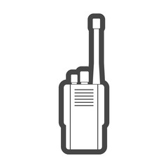 Radio icon, Simple icon mobile radio