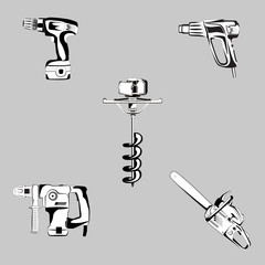 Electric tools set. - 181461641