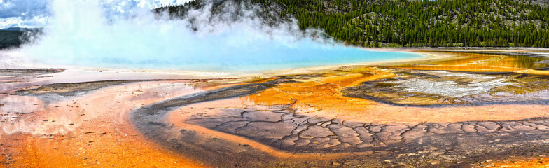 Yellowstone National Park, Grand Prismatic Spring