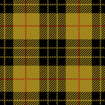 Clan MacLeod Scottish Woven Tartan Plaid Seamless Pattern
