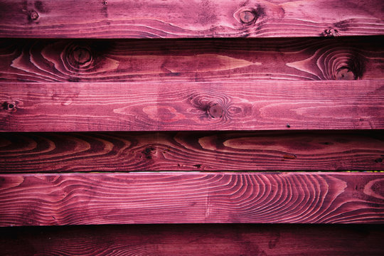 Wooden Pink Vintage Background 