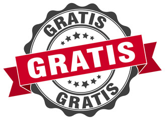 gratis stamp. sign. seal