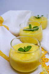 Orange and Coconut Mousse