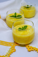 Orange and Coconut Mousse