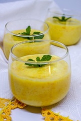 Orange and Coconut Mousse