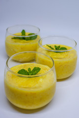 Orange and Coconut Mousse