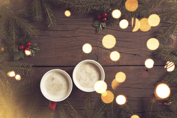 Christmas morning coffee