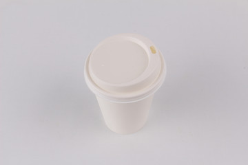 White Paper Coffee Cup