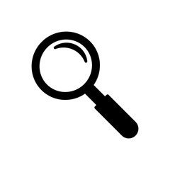 magnifying glass icon vector