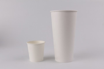 White Paper Coffee Cup
