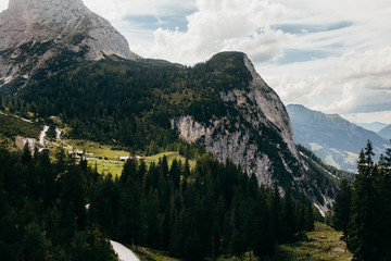 Fototapeta na wymiar Landscapes in the Alps 