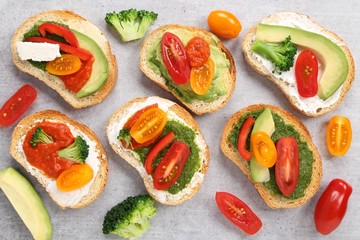 Sandwiches.