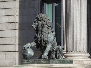 Congress of deputies. Madrid, Spain.