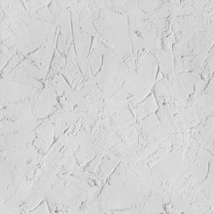 white plaster wall plaster concrete chaotically smeared Seamless texture