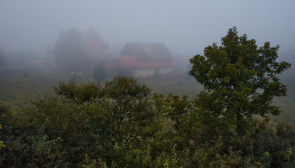 Dawn on the Siberian expanses