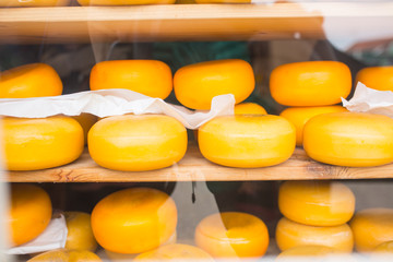 Yellow cheese dairy product