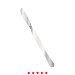 Scalpel icon .  Flat style