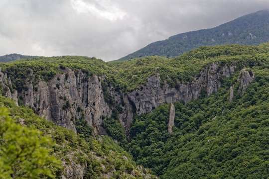 The Ucka mountains in Croatia.