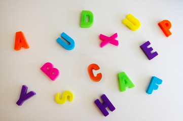 LETRAS DE COLORES