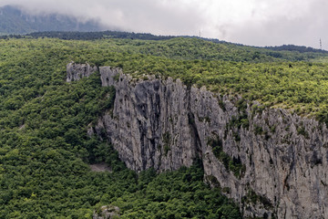 The Ucka mountains in Croatia.
