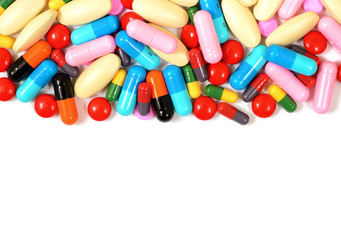 Assorted pills