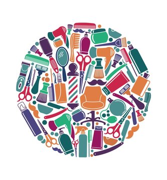 recommend clip art: Barbershop symbol. Vector illustration