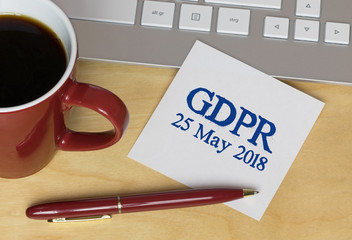 GDPR 25 May 2018
